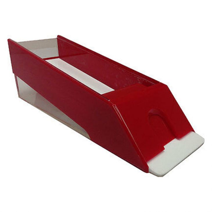 Blackjack Dealing Shoe, Casino / Professional Quality: 8-Deck, Transparent Red main image